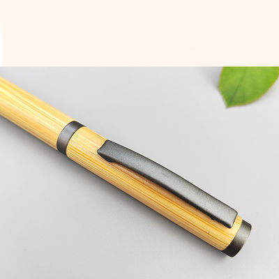 Office School Pen Bamboo Unisex Pens Plugs for Environmentally Friendly Signature
