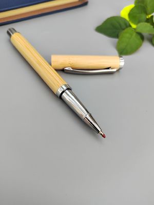 Office School Pen Bamboo Unisex Pens Plugs for Environmentally Friendly Signature