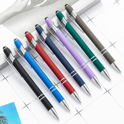 NO Erasable Ball Point Pen Writing Soft Touch Stylus with Custom LOGO Personalization