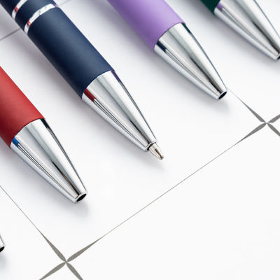 NO Erasable Ball Point Pen Writing Soft Touch Stylus with Custom LOGO Personalization