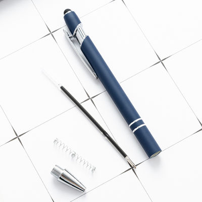 NO Erasable Ball Point Pen Writing Soft Touch Stylus with Custom LOGO Personalization