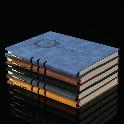 Thread Sewing A5 Custom Logo Diary Planner Notebook for Business Professionals in 2021