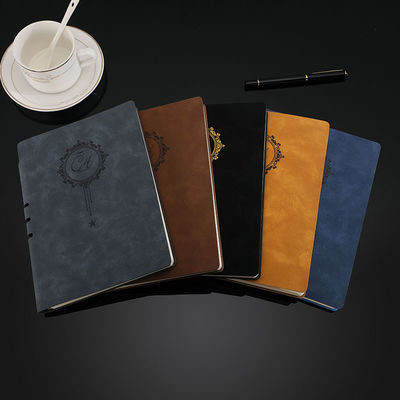Thread Sewing A5 Custom Logo Diary Planner Notebook for Business Professionals in 2021