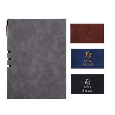 Thread Sewing A5 Custom Logo Diary Planner Notebook for Business Professionals in 2021